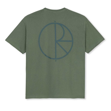 Polar Skate Co. T-shirt Stroke Logo Jade green / Dark Green